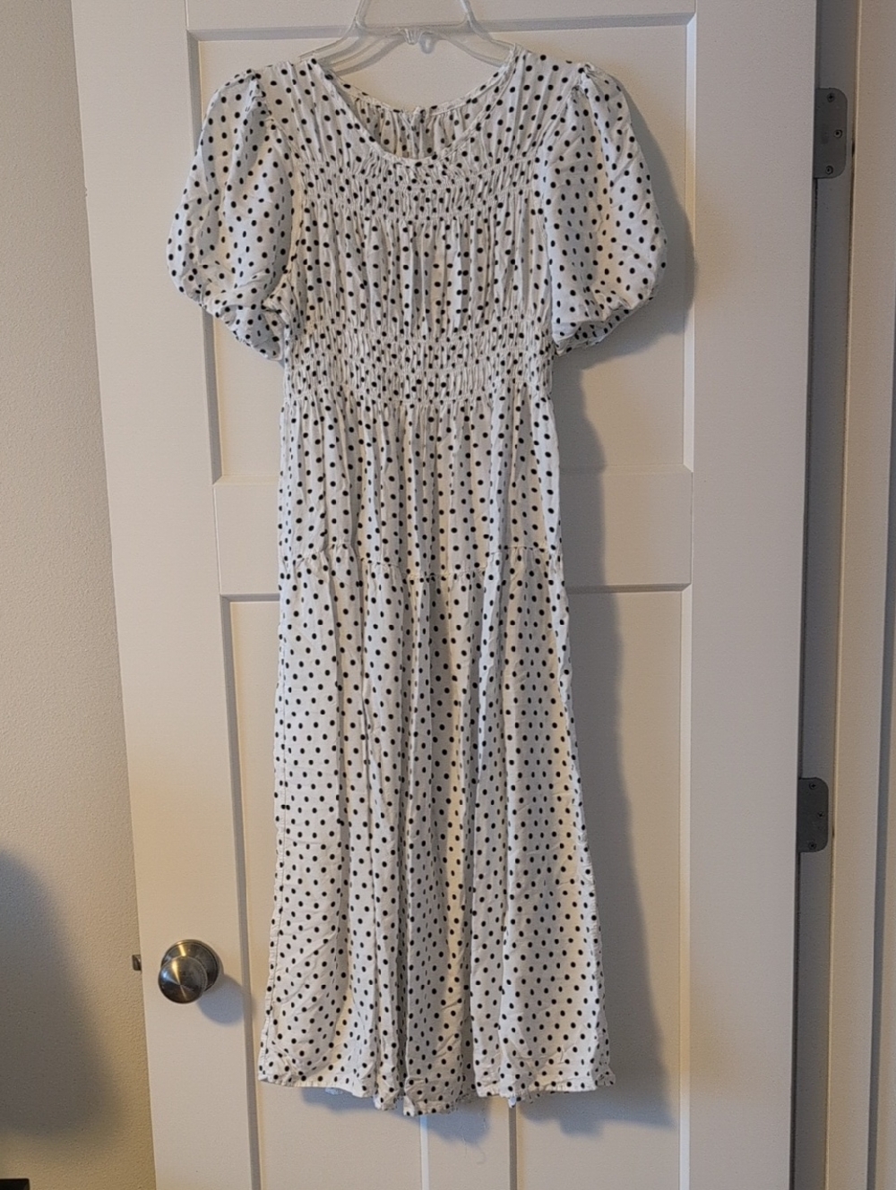 Polka Dot Maxi Dress Size small
